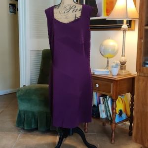 Calvin Klein sleeveless sheath dress